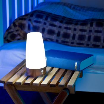 Lampada da tavolo a LED con sensore di movimento PIR, a batteria, luce  bianca calda - PEARL